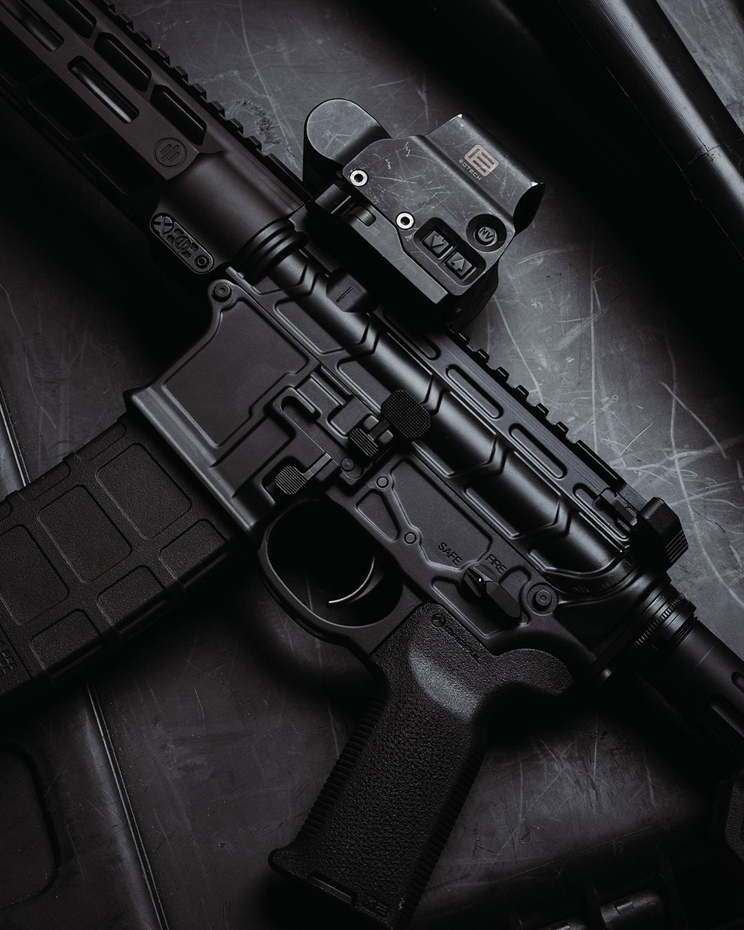 PWS MK114 MOD 2-M Rifle, long stroke piston AR-15 chambered in .223 Wylde