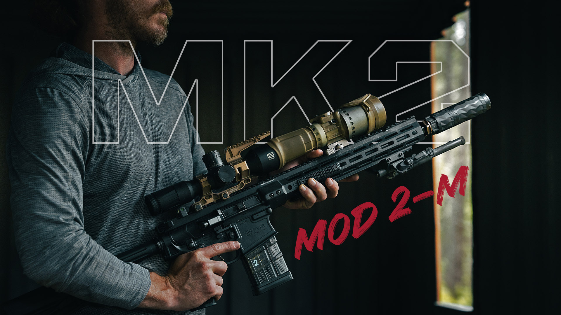 PWS MK216 MOD 2-M Rifle, long stroke piston AR-10 chambered in .308 WIN / 7.62x51mm