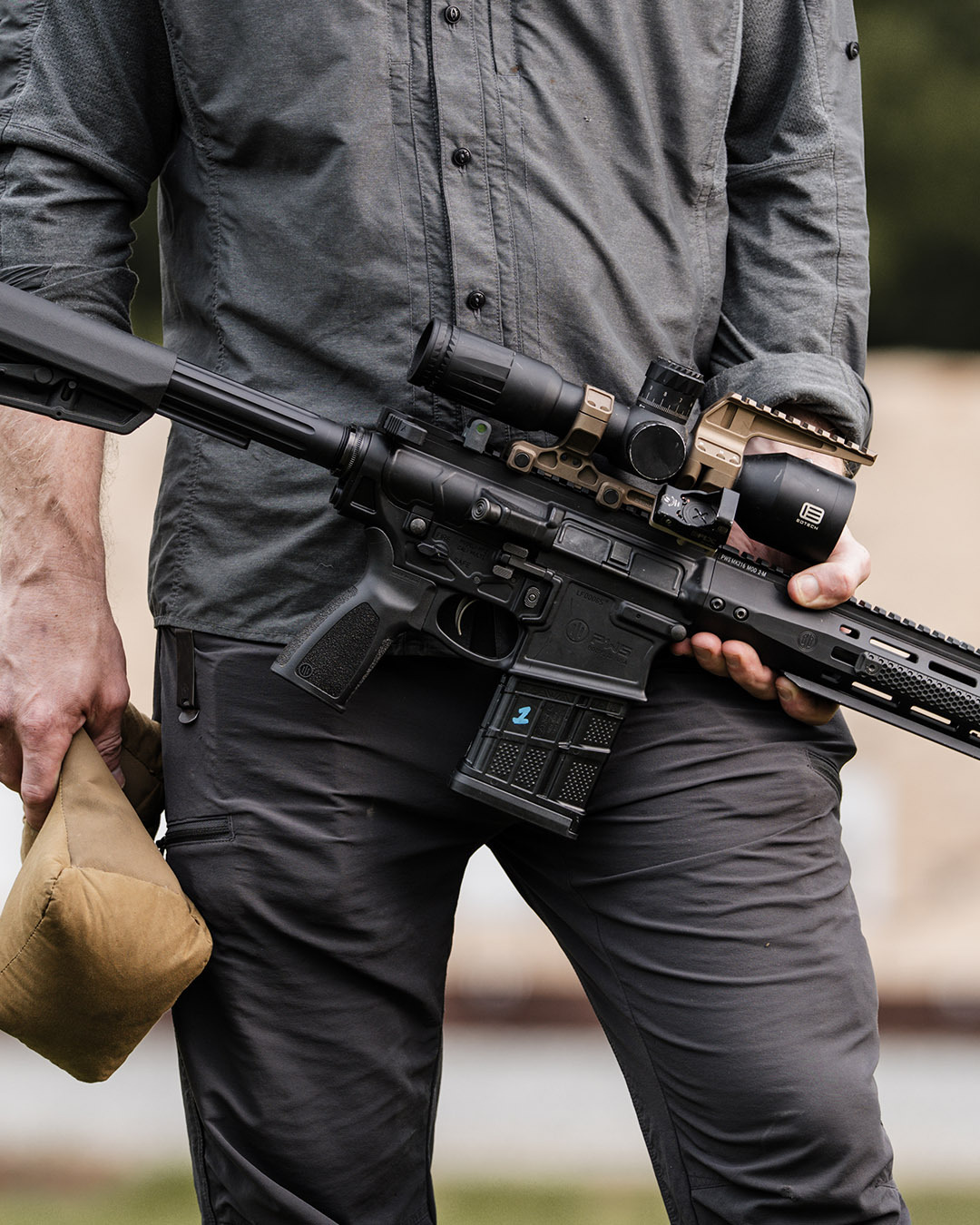 PWS MK216 MOD 2-M Rifle, long stroke piston AR-10 chambered in .308 WIN / 7.62x51mm