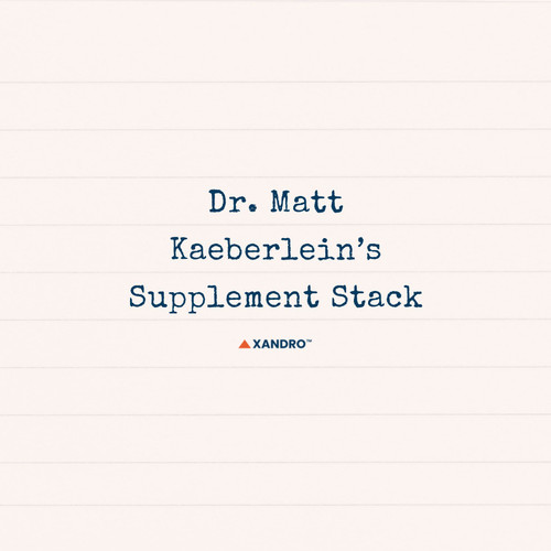 Unlock Longevity: Matt Kaeberlein’s Top Supplements (Backed by Science)
