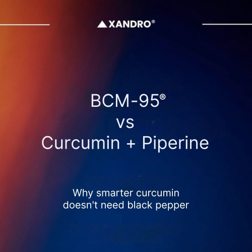 BCM-95® vs. Curcumin + Piperine: Why smarter curcumin doesn't need black pepper