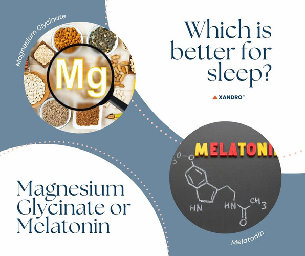 Can I Take Magnesium Glycinate And Melatonin Together Comparison Between a Melatonin and Magnesium Supplement - Xandro Lab