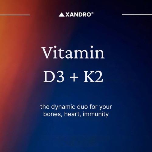 Vitamin D3 + K2: The dynamic duo for your bones, heart, immunity
