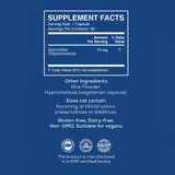 Spermidine Supplement Facts and DRV