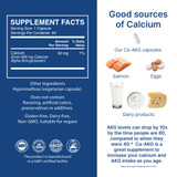 Calcium AKG Supplement Facts and DRV