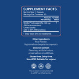 Shoden® Ashwagandha Supplement Facts