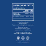Zinc Picolinate + C Supplement Facts and DRV