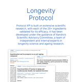 Protocol X V3 Longevity Protocol
