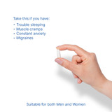 12x Magnesium Glycinate 500 mg
