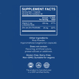 Zinc Picolinate + C Supplement Facts and DRV Zinc Picolinate + C Supplement Facts and DRV