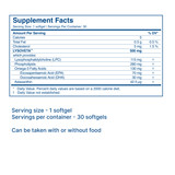 Xandro Lab LPC Neuro Supplement Facts