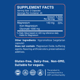 Unbuffered Magnesium Glycinate 1000 mg