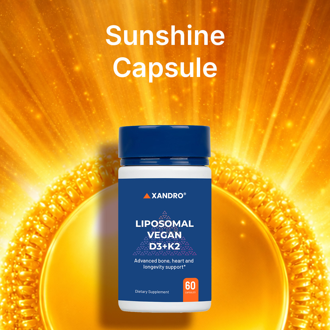 Liposomal Vitamin D3 + K2