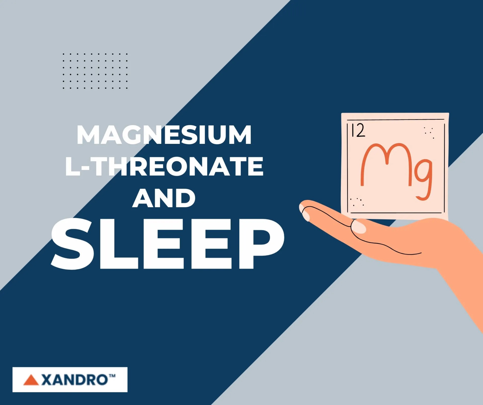 Maximise Sleep & Brain Power with Magnesium LThreonate Xandro Lab