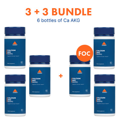 [B3G3] Calcium AKG 500 mg: retailer-supplied image