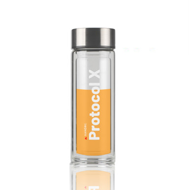 Protocol X 250ml Glass Bottle: retailer-supplied image
