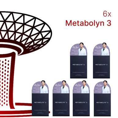 [SG60] 6x dr.he Metabolyn 3: retailer-supplied image