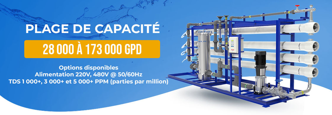 industrial reverse osmosis RO systems specifications