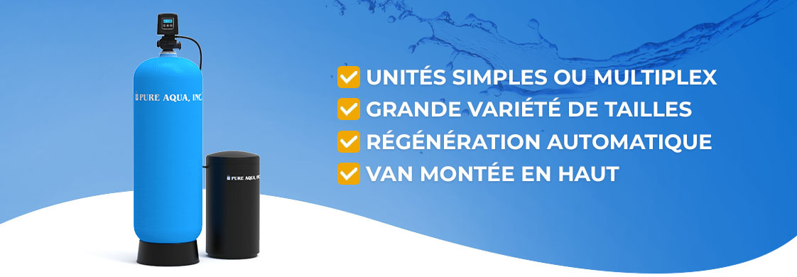 Residential Water Softener SF-500F with Fleck Valve