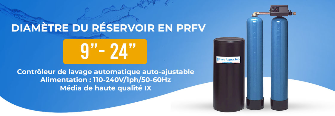 Twin Tank Water Softener SF-900F with Fleck Valve