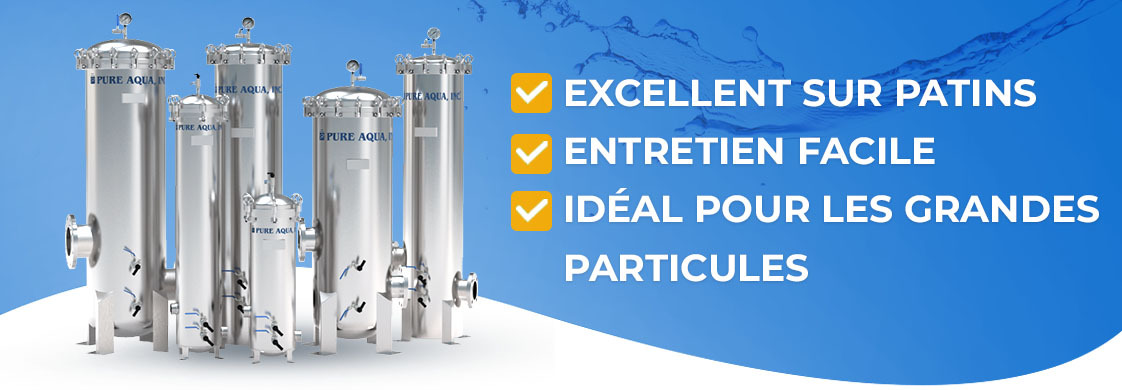 multi-cartridge stainless steel filter housings ssc series features