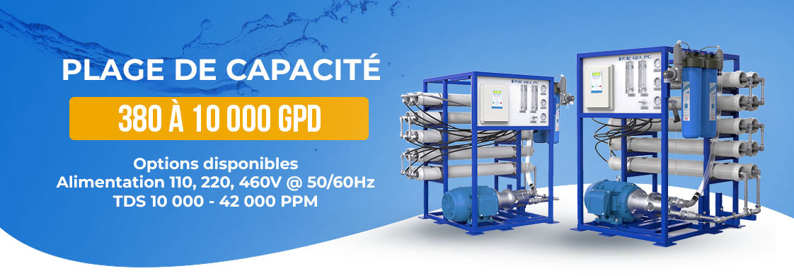 commercial seawater reverse osmosis SWRO systems 380-10,000 gpd specifications commercial seawater reverse osmosis SWRO systems 380-10,000 gpd specifications