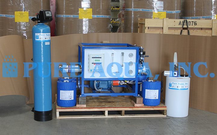 Unité de Désalinisation de l’industrie du Poisson 1100 GPD - Roumanie