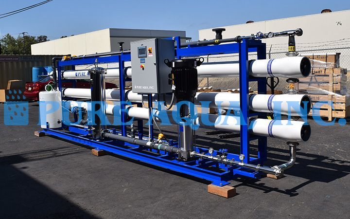 Système de Puits d'Eau par Osmose Inverse 75 GPM - Philippines