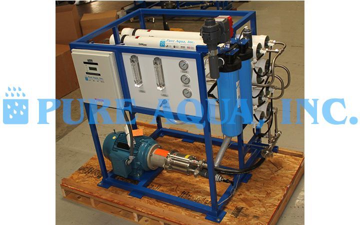 Machine D’Eau de Mer Par Osmose Inverse 7600 GPD - Russie