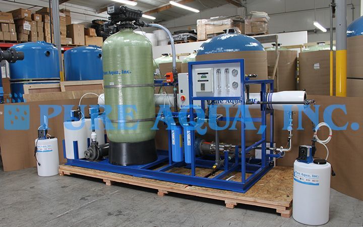 Système d’Arrosage Monté sur Patin 12000 GPD - Indonésie