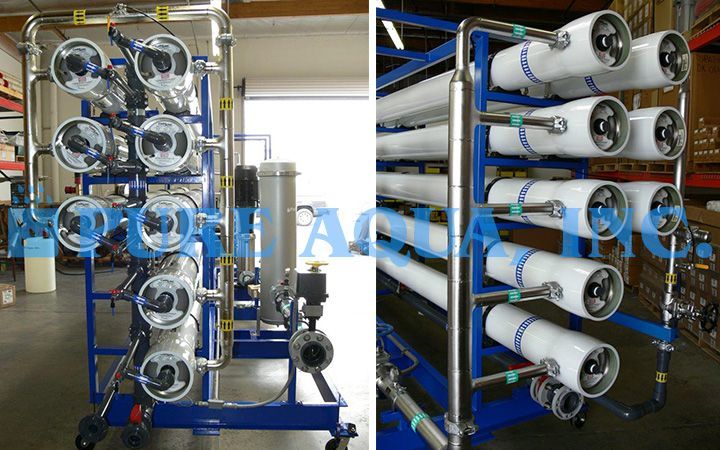 Système Industrielle Inverse d'Osmose Pour l'eau potable - Emirats Arabes Unis