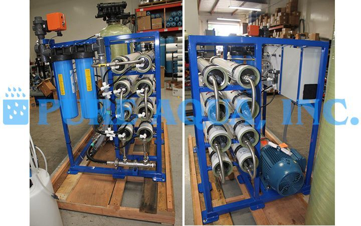 Système SWRO 7600 GPD - Emirats Arabes Unis