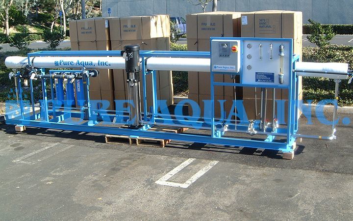 Systèmes Saumâtres d'Osmose Inverse 43,000 GPD - Emirats Arabes Unis