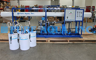 Système SWRO 16000 GPD - Projet de l'Equateur