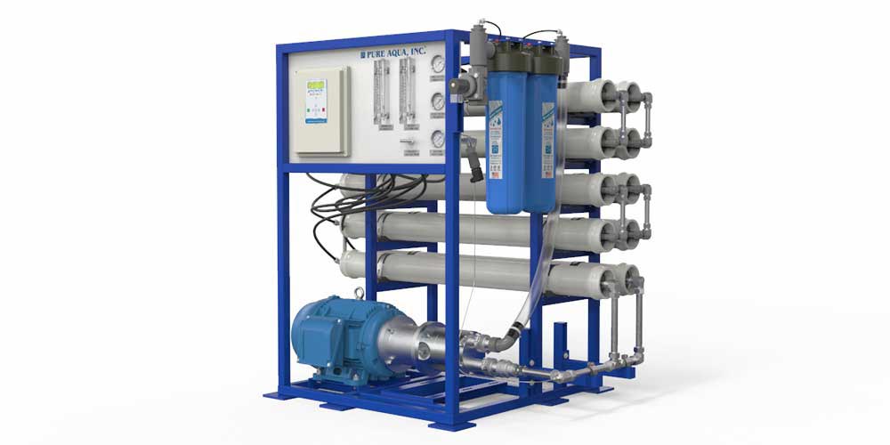 Système commerciale SWC d’osmose inversée d’eau de mer