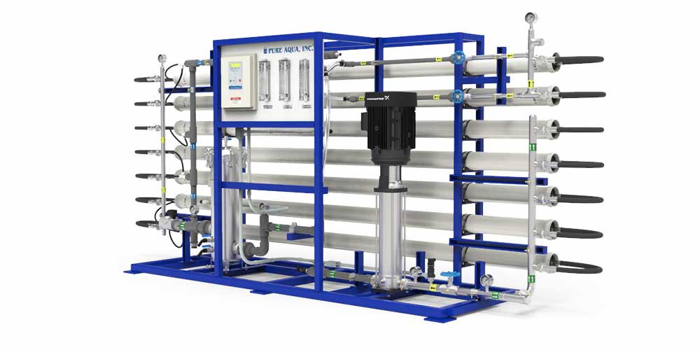 Systèmes d'Osmose Inversée commerciale pour eau saumâtre BWRO RO-300