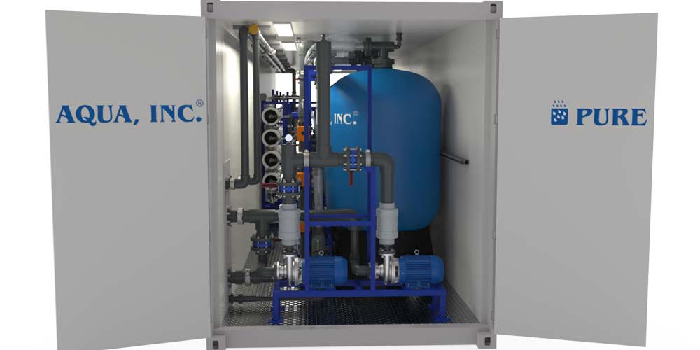 Systèmes de traitements mobiles conteneurisés CWT