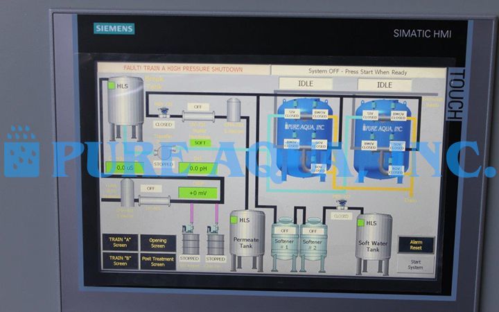 Système d'osmose inverse pour eaux saumâtres 173,000 LPJ - Algérie