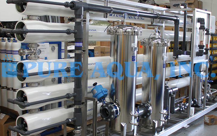 Système d'osmose inverse pour eaux saumâtres 173,000 LPJ - Algérie