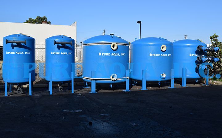 Système d'osmose inverse pour eaux saumâtres 173,000 LPJ - Algérie