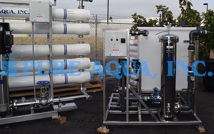 Système d'osmose inverse pour eaux saumâtres 173,000 LPJ - Algérie