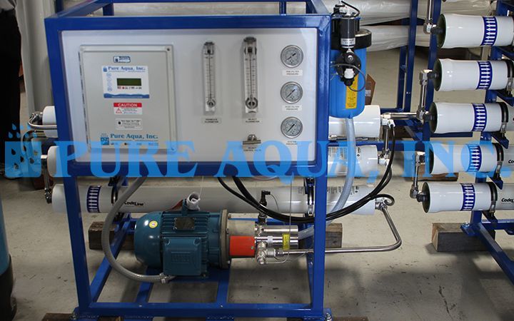 Système d'osmose inverse d'eau de mer 1X 5600 & 1X 3000 GPD - Angola