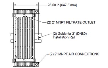 Membrane HYDRAsub HSM250-ES