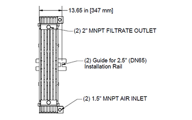Membrane HYDRAsub HSM75-ES-HSE15