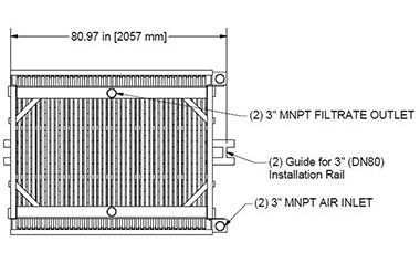Membrane HYDRAsub MAX HSMM1600-ES