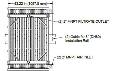 Membrane HYDRAsub MAX HSMM800-ES