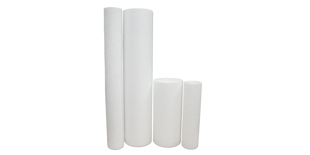 Lot de 3 Filtres en Coton PP avec Billes de Sulfite de Calcium