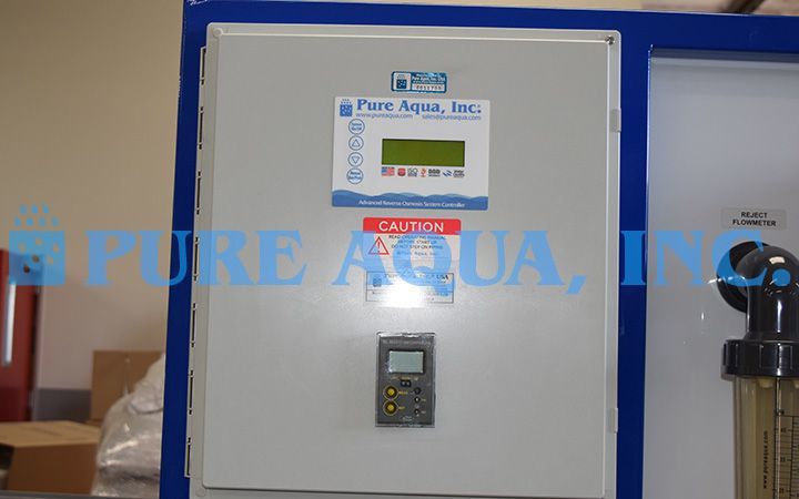 Machine Industrielle Inverse Osmose pour l'eau Mise en Bouteille 87000 GPD - Algérie