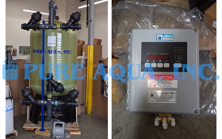 Machine Industrielle Inverse Osmose pour l'eau Mise en Bouteille 87000 GPD - Algérie
