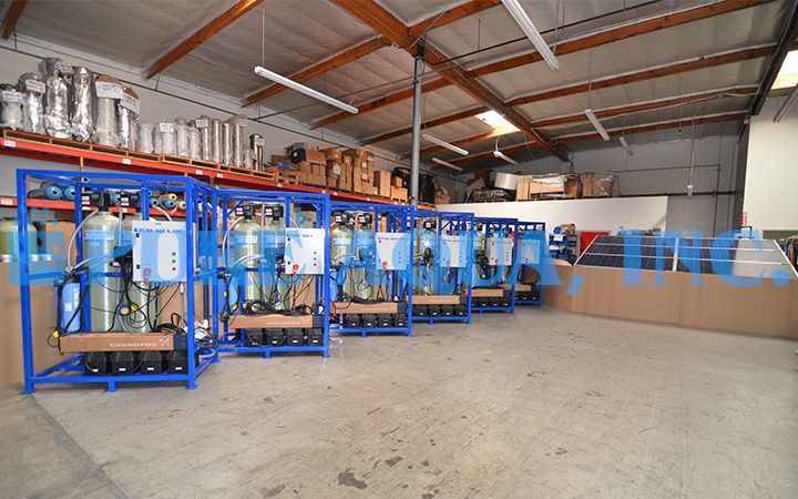 Système de Filtration d'Énergie Solaire Multimédia 6 x 8 GPM - Cameroun